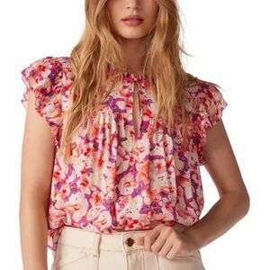 ba&sh Pink Derick Top Size Small like new